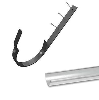 PREFA - Žľaby Prefa 250 mm hliník Žľabový hák 250 krátky